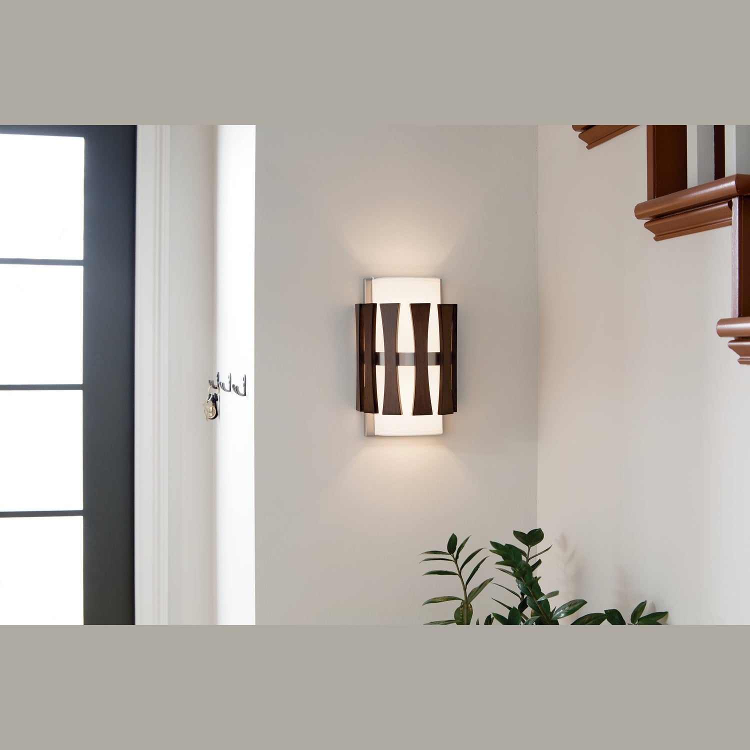 Kichler - 43756AUB - Two Light Wall Sconce - Cirus - Auburn Stained