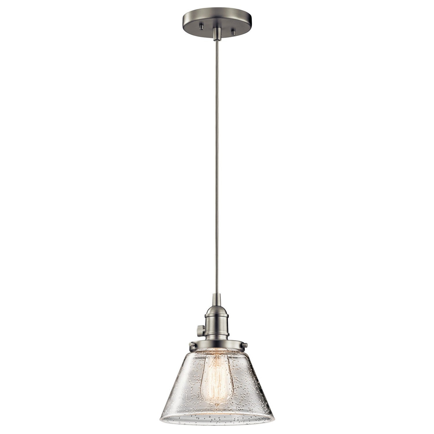 Kichler - 43851NI - One Light Mini Pendant - Avery - Brushed Nickel