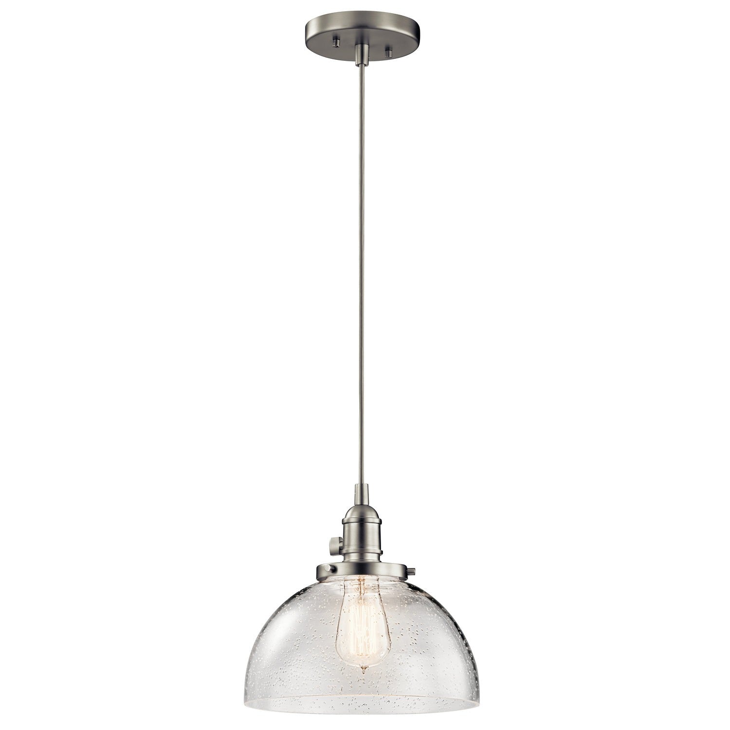 Kichler - 43853NI - One Light Mini Pendant - Avery - Brushed Nickel
