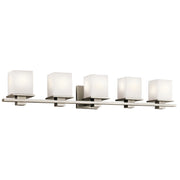 Kichler - 45193AP - Five Light Bath - Tully - Antique Pewter