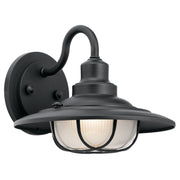 Kichler - 49691BKT - One Light Outdoor Wall Mount - Harvest Ridge - Textured Black