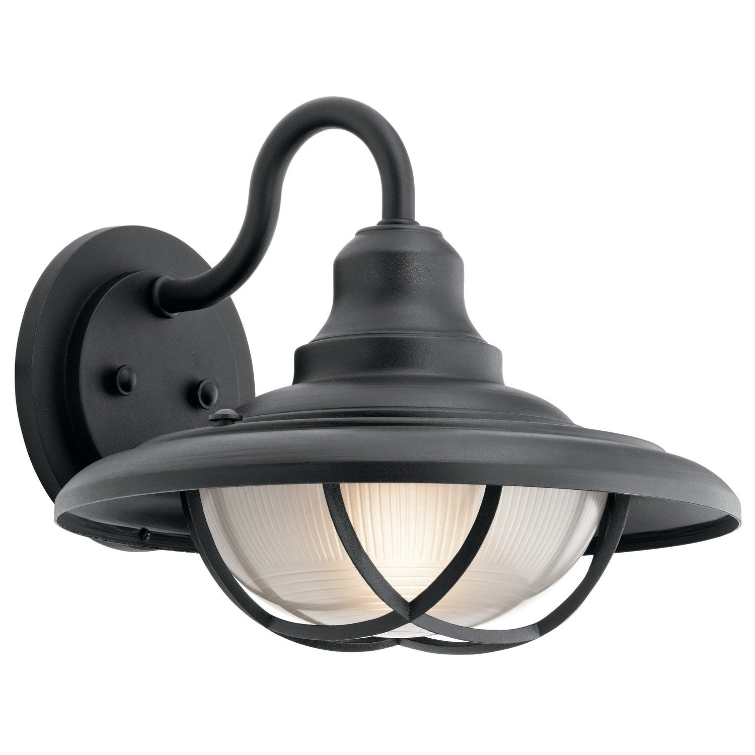 Kichler - 49693BKT - One Light Outdoor Wall Mount - Harvest Ridge - Textured Black