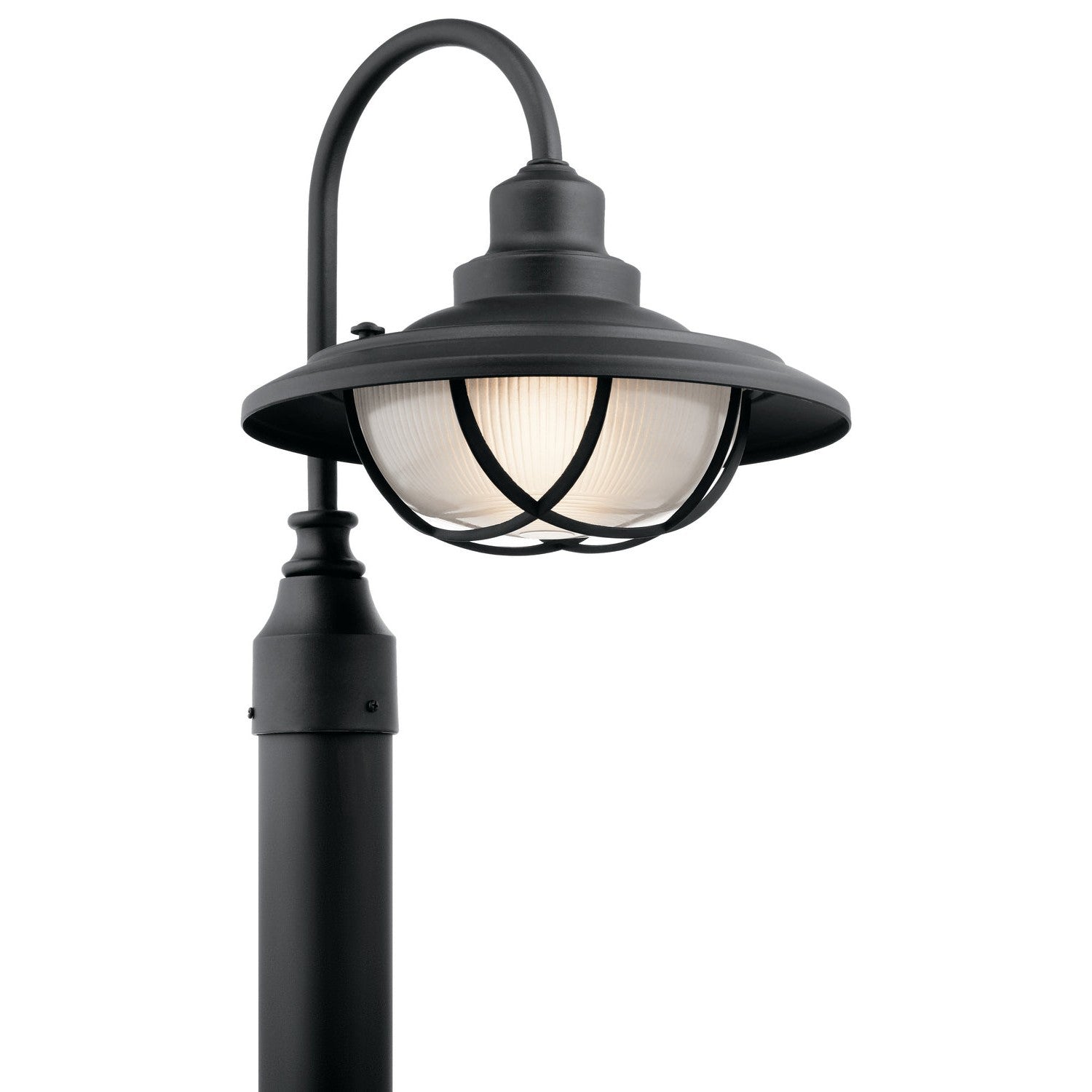 Kichler - 49694BKT - One Light Outdoor Post Mount - Harvest Ridge - Textured Black