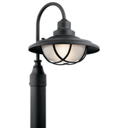 Kichler - 49694BKT - One Light Outdoor Post Mount - Harvest Ridge - Textured Black