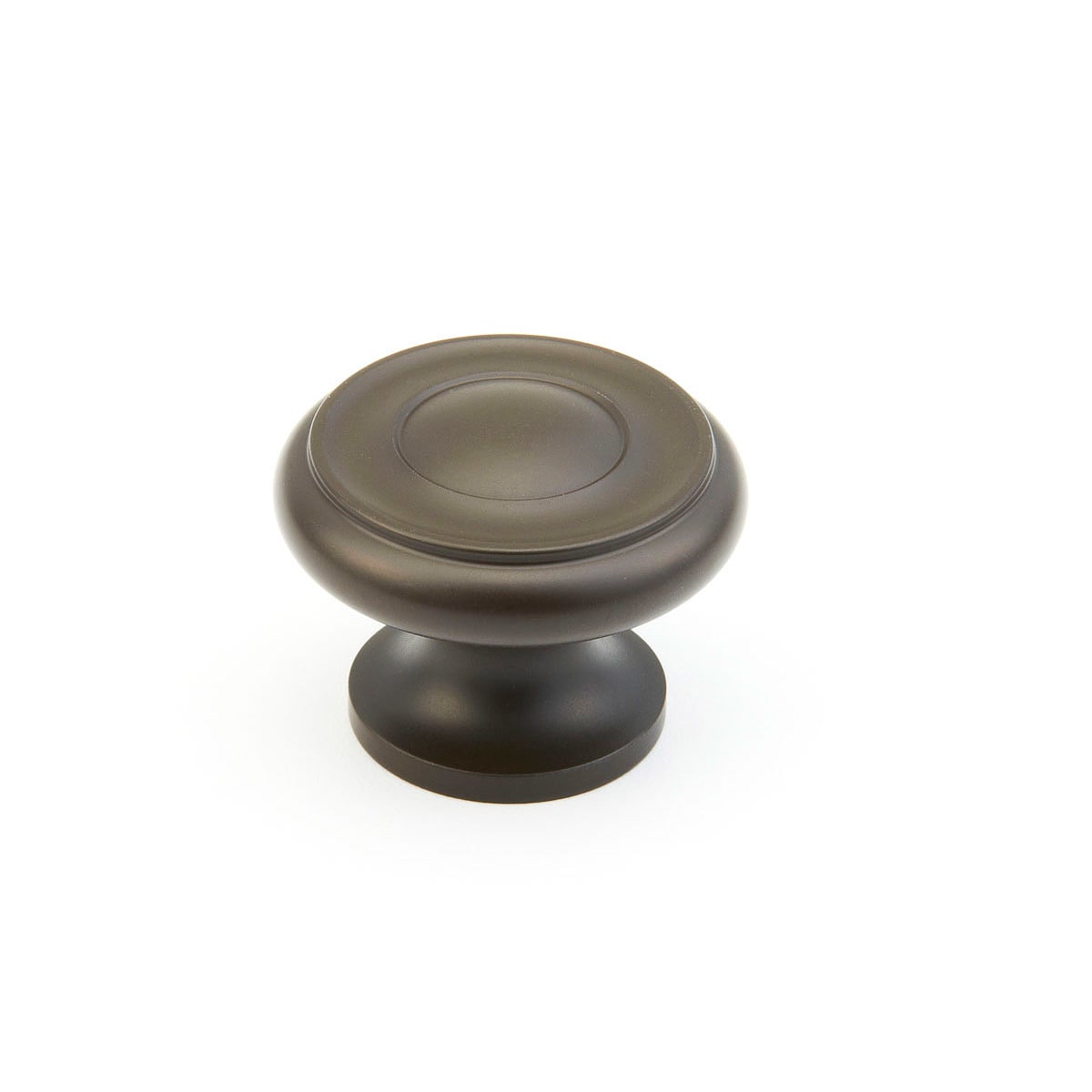 Traditional Designs 1-1/4" Round Mushroom Solid Brass Cabinet Knob - 10 PACK - 10 Pack
