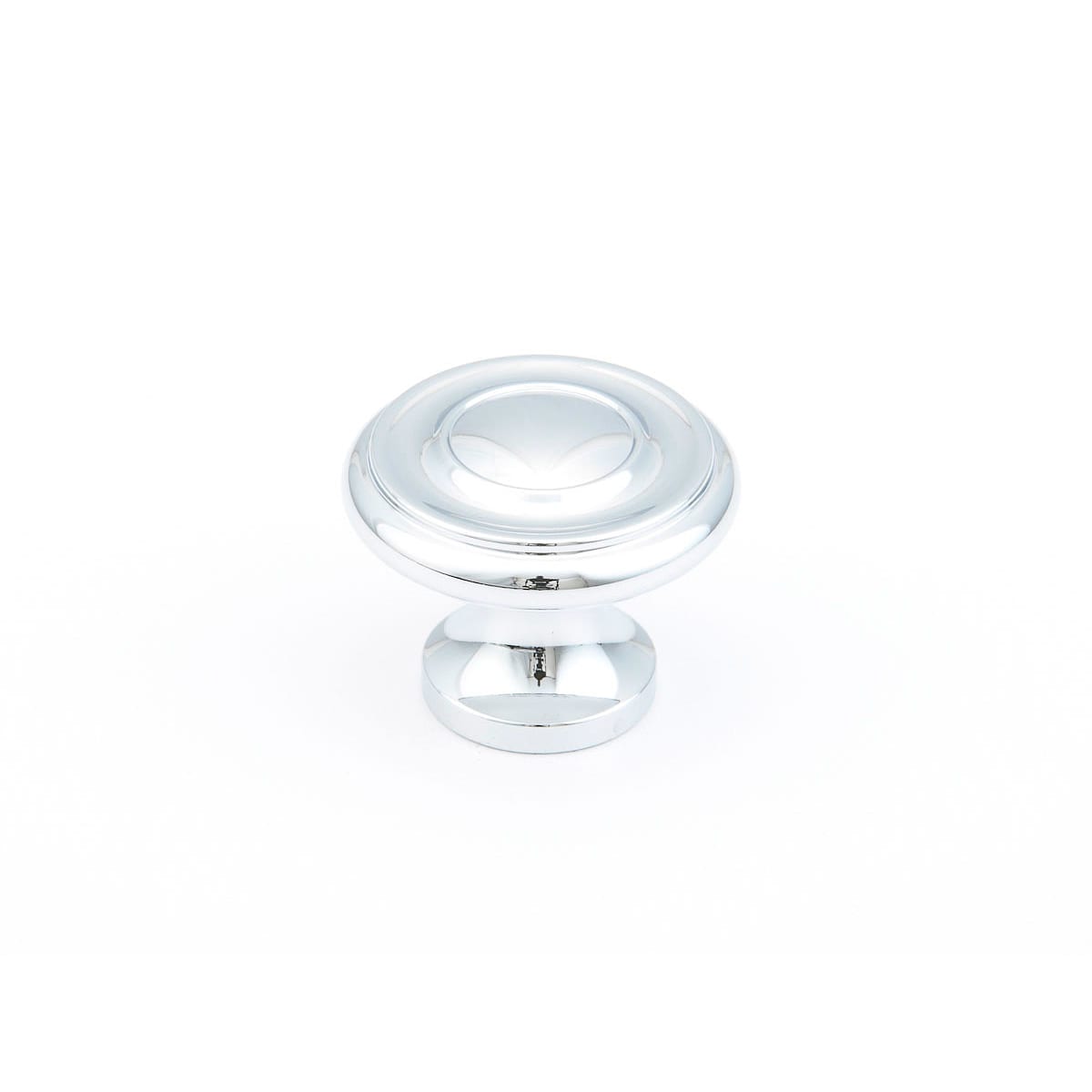 Traditional Designs 1-1/4" Round Mushroom Solid Brass Cabinet Knob - 10 PACK - 10 Pack