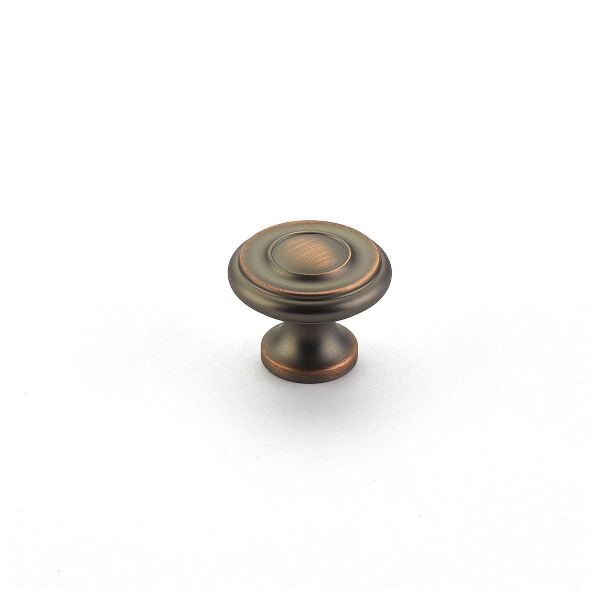 Traditional Designs 1-1/4" Round Mushroom Solid Brass Cabinet Knob - 10 PACK - 10 Pack