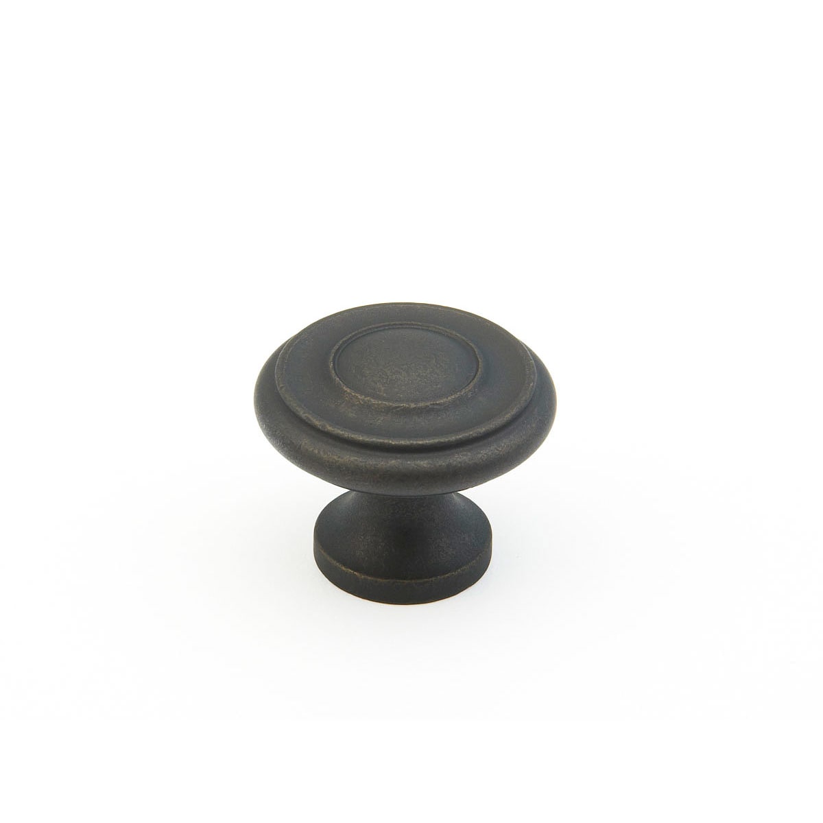 Traditional Designs 1-1/4" Round Mushroom Solid Brass Cabinet Knob - 10 PACK - 10 Pack
