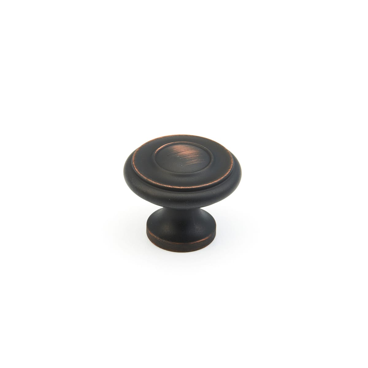 Traditional Designs 1-1/4" Round Mushroom Solid Brass Cabinet Knob - 10 PACK - 10 Pack