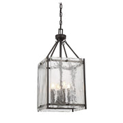 Savoy House - 3-3041-4-13 - Four Light Foyer Pendant - Glenwood - English Bronze