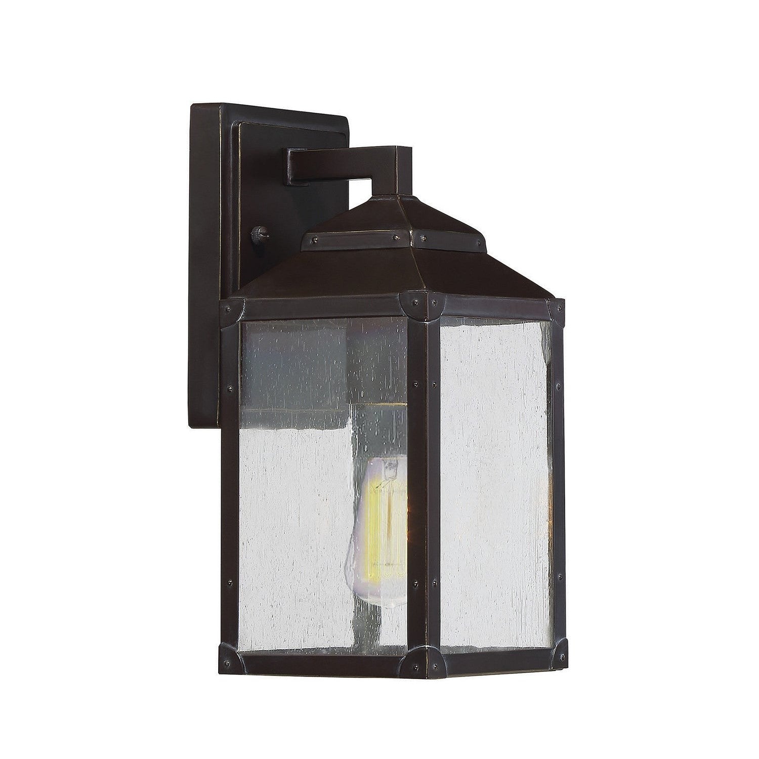 Savoy House - 5-340-213 - One Light Wall Mount - Brennan - English Bronze with Gold