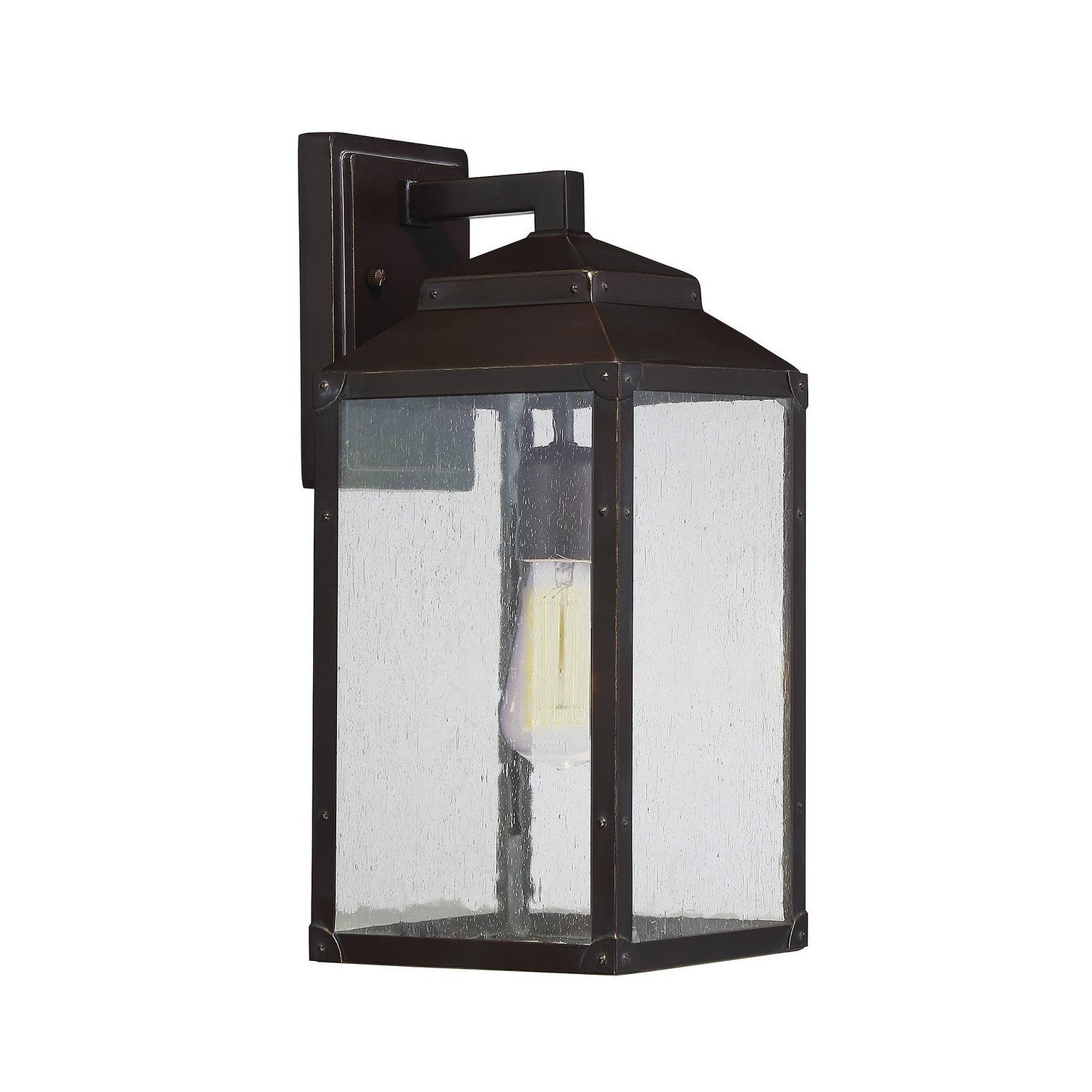 Savoy House - 5-341-213 - One Light Wall Mount - Brennan - English Bronze with Gold
