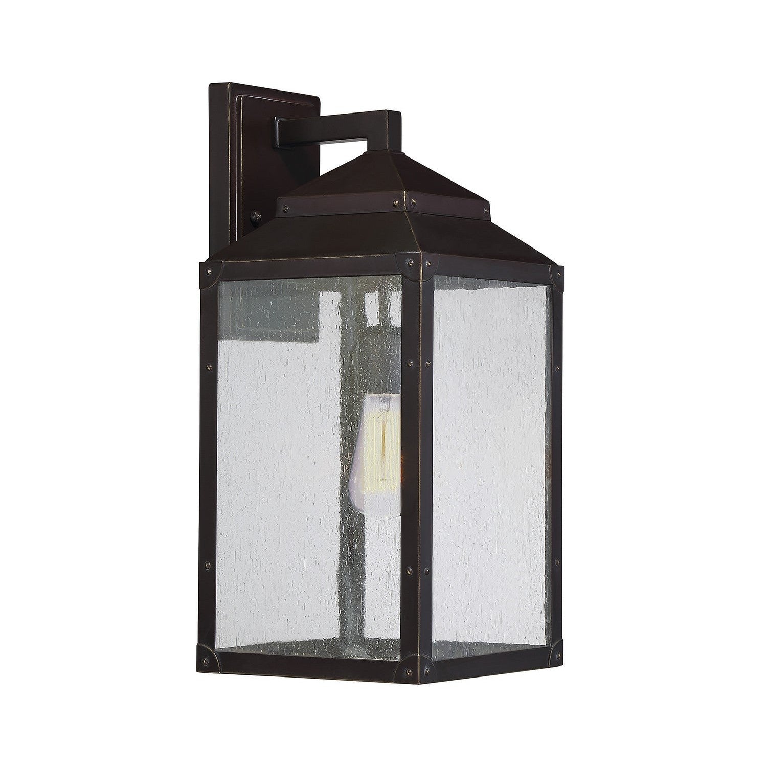 Savoy House - 5-344-213 - One Light Wall Mount - Brennan - English Bronze with Gold