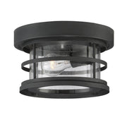 Savoy House - 5-369-10-BK - One Light Flush Mount - Barrett - Black