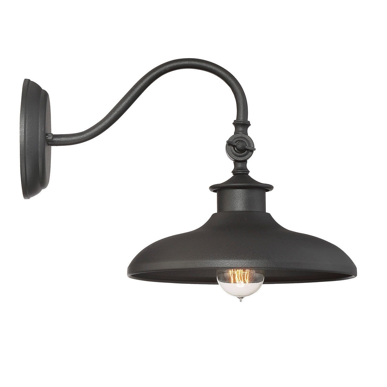 Savoy House - 5-9584-BK - One Light Wall Mount - Raleigh - Black