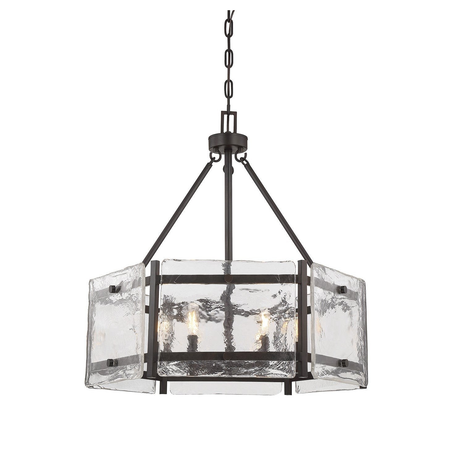 Savoy House - 7-3040-6-13 - Six Light Pendant - Glenwood - English Bronze