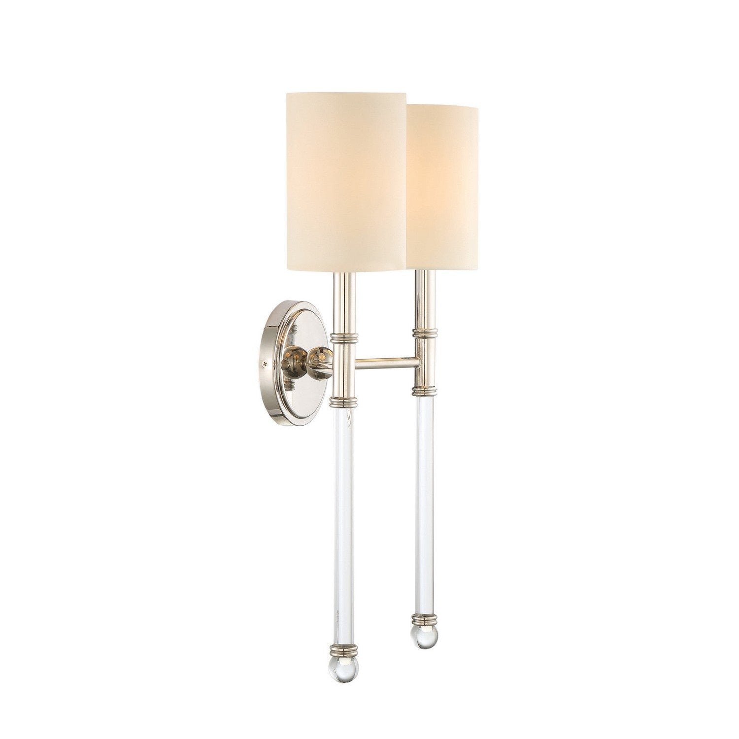 Savoy House - 9-103-2-109 - Two Light Wall Sconce - Fremont - Polished Nickel