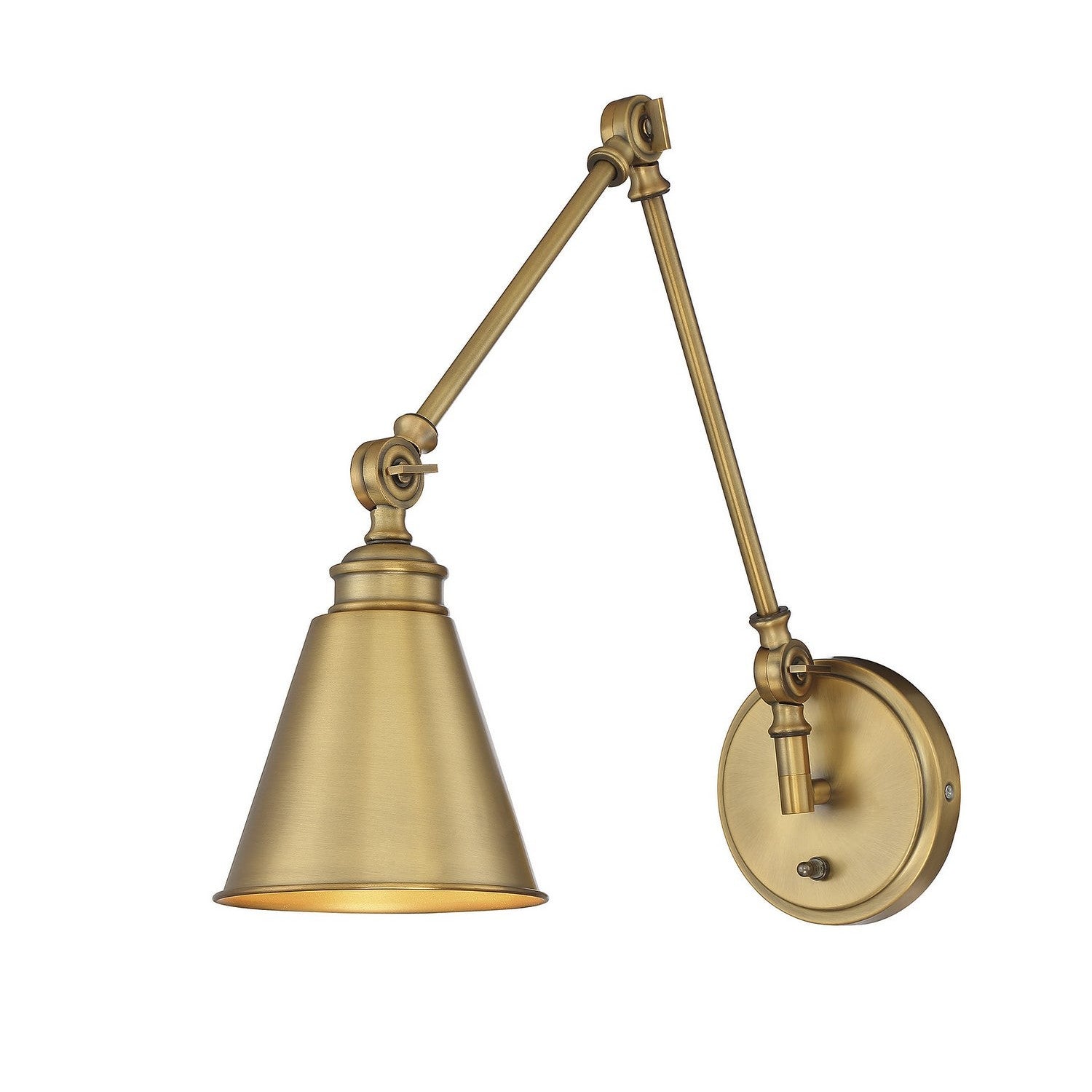 Savoy House - 9-961CP-1-322 - One Light Wall Sconce - Morland - Warm Brass