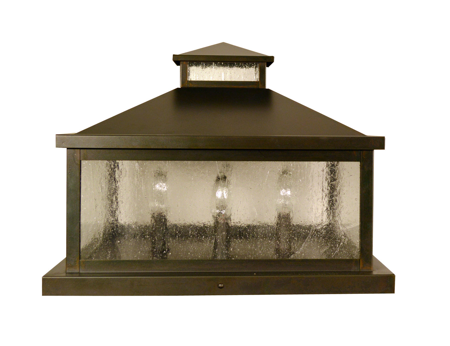 Arroyo - CAC-16CS-BZ - Four Light Column Mount - Canterbury - Bronze