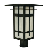 Arroyo - FIP-10WO-BK - One Light Post Mount - Finsbury - Satin Black