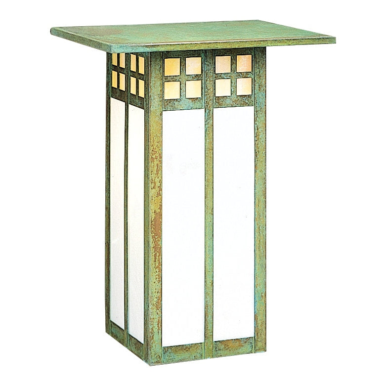 Arroyo - GW-9LGWC-VP - One Light Wall Mount - Glasgow - Verdigris Patina