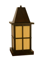Arroyo - HC-8TN-BZ - One Light Column Mount - Hartford - Bronze