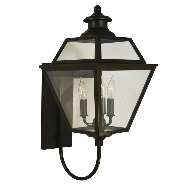 Arroyo - INB-10GRCLR-BZ - Three Light Wall Mount - Inverness - Bronze