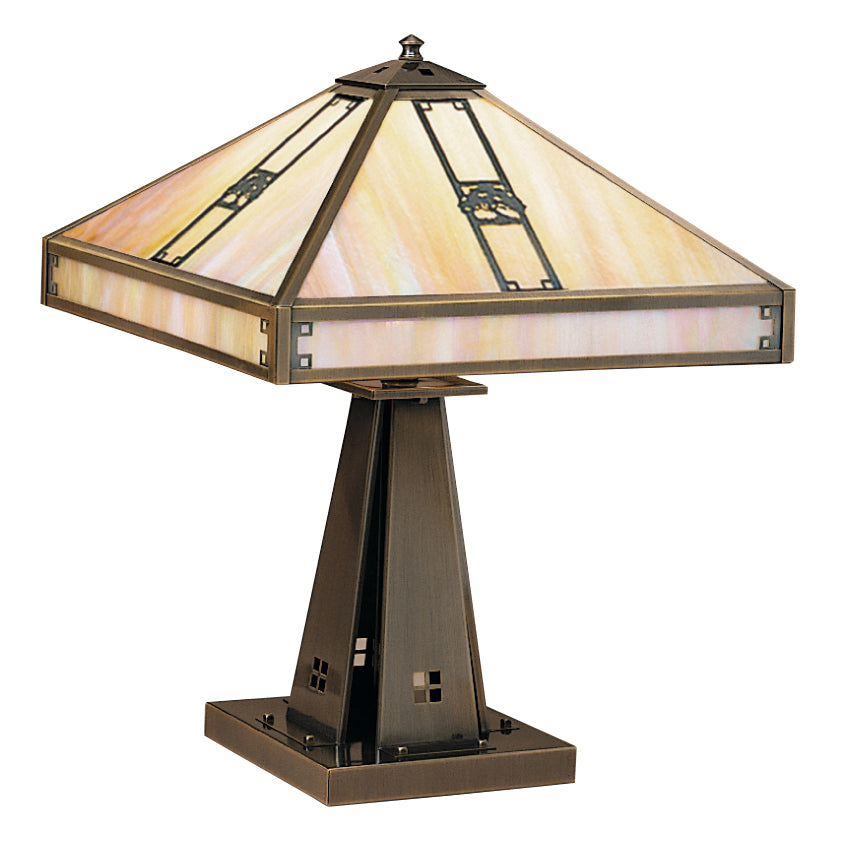 Arroyo - PTL-16OGW-AB - Four Light Lamps - Pasadena - Antique Brass