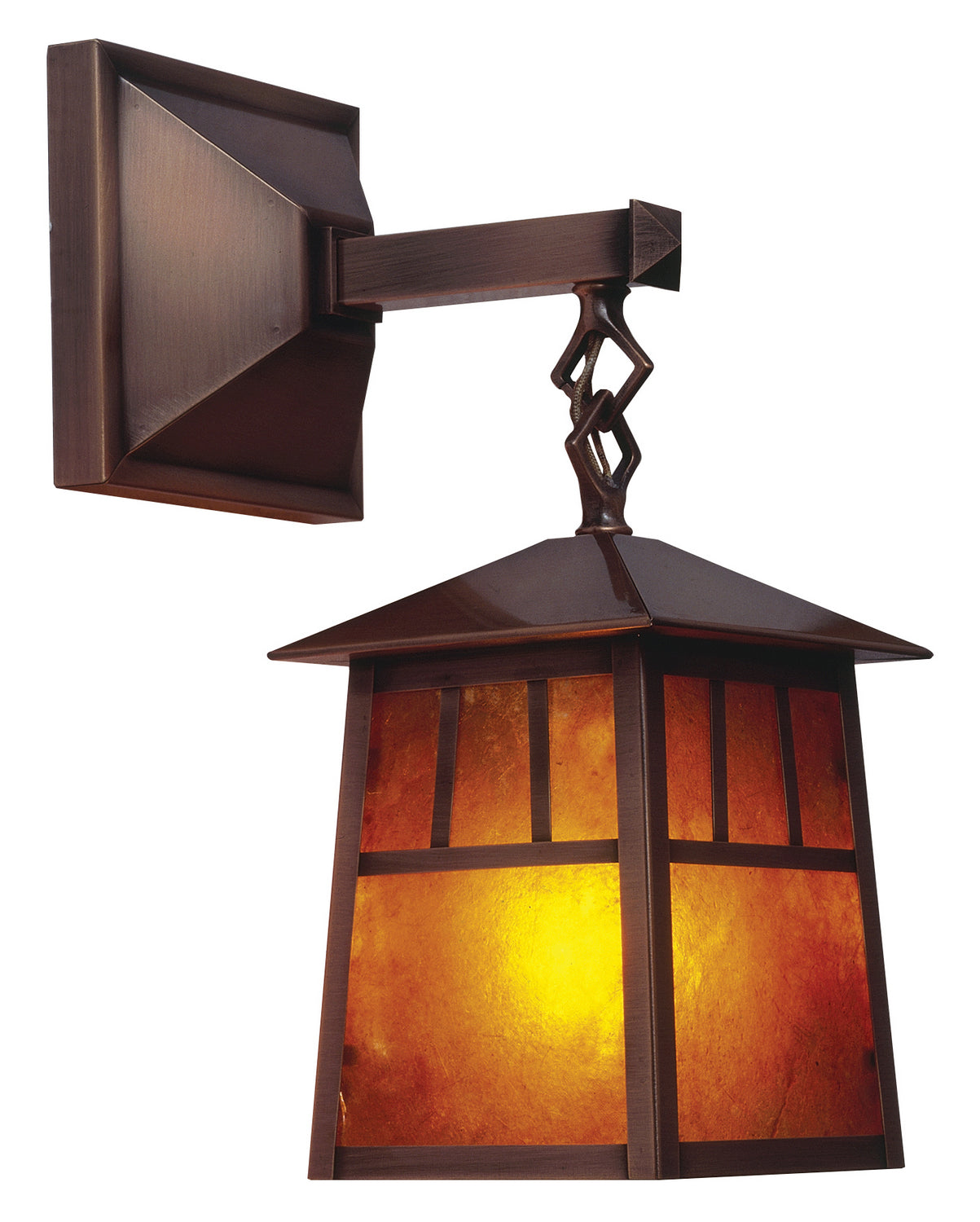 Arroyo - RB-8M-AC - One Light Wall Mount - Raymond - Antique Copper