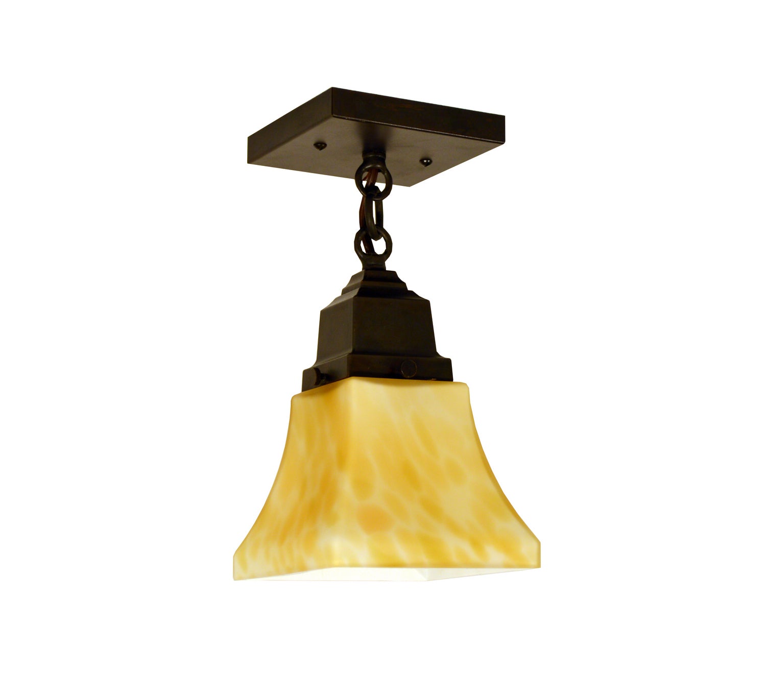Arroyo - RCM-1-BZ - One Light Ceiling Mount - Ruskin - Bronze