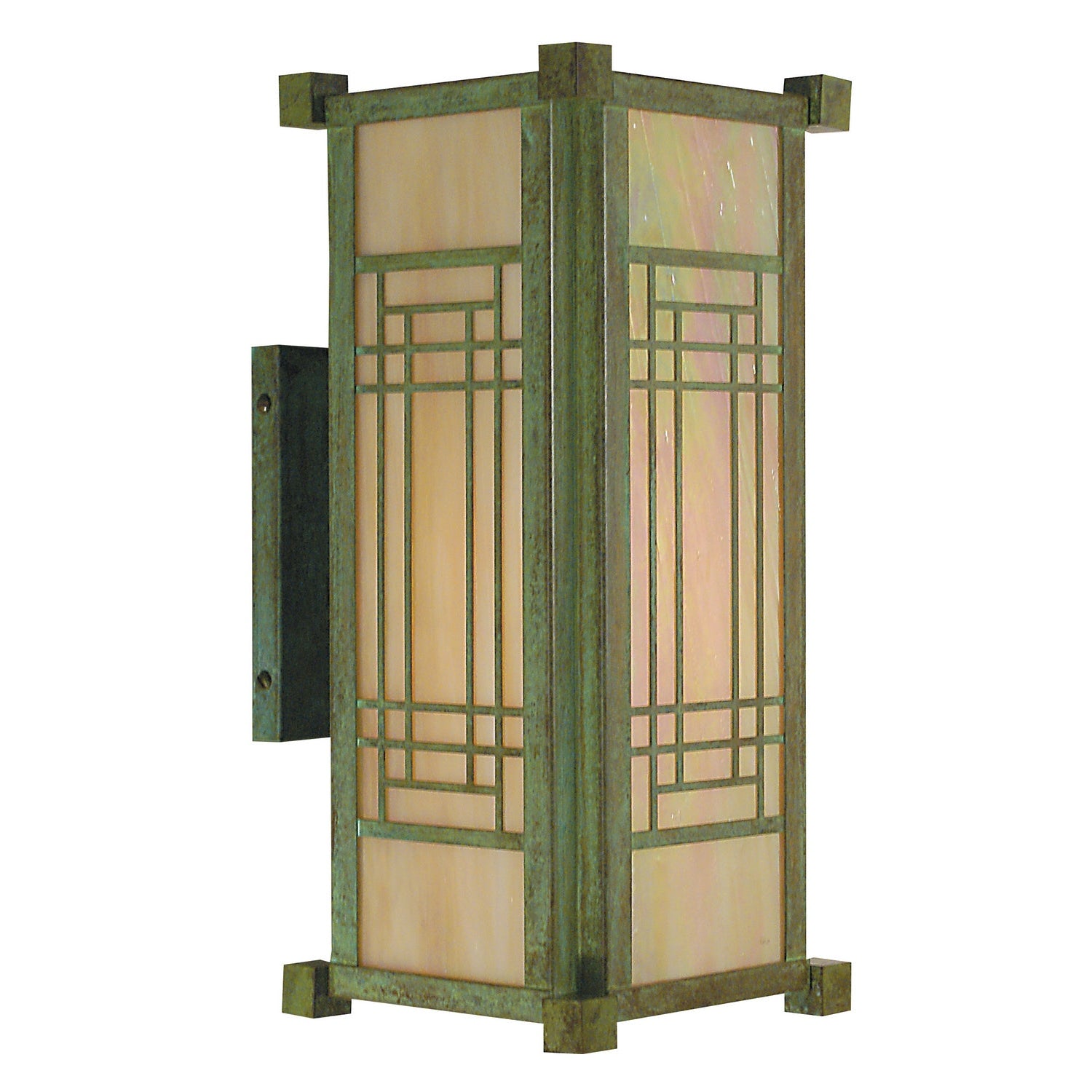 Arroyo - SDB-6GW-VP - One Light Wall Mount - Scottsdale - Verdigris Patina