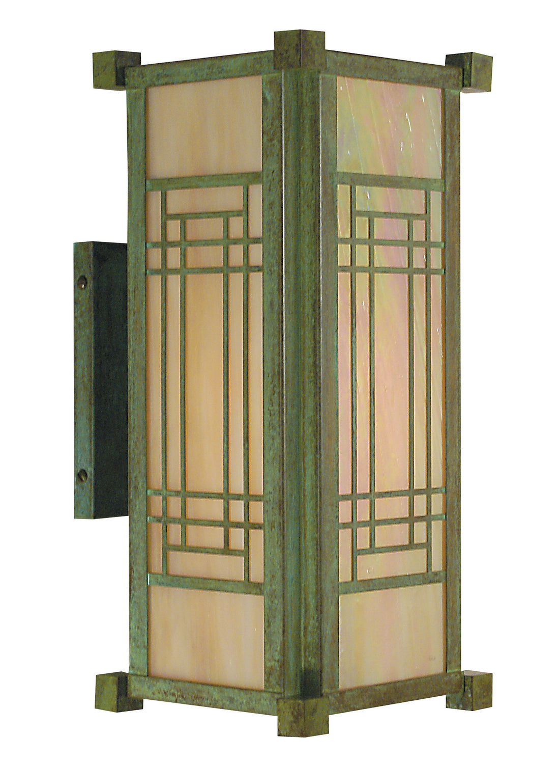 Arroyo - SDB-6GW-VP - One Light Wall Mount - Scottsdale - Verdigris Patina
