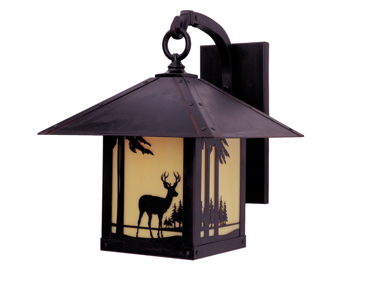 Arroyo - TRB-12DRTN-BZ - One Light Wall Mount - Timber Ridge - Bronze
