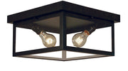 Arroyo - VICM-12CLR-BZ - Two Light Ceiling Mount - Vintage - Bronze