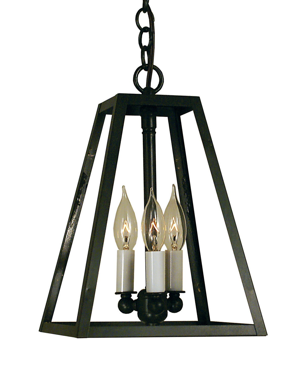 Arroyo - VIH-9-BZ - Three Light Pendant - Vintage - Bronze