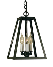 Arroyo - VIH-9-BZ - Three Light Pendant - Vintage - Bronze