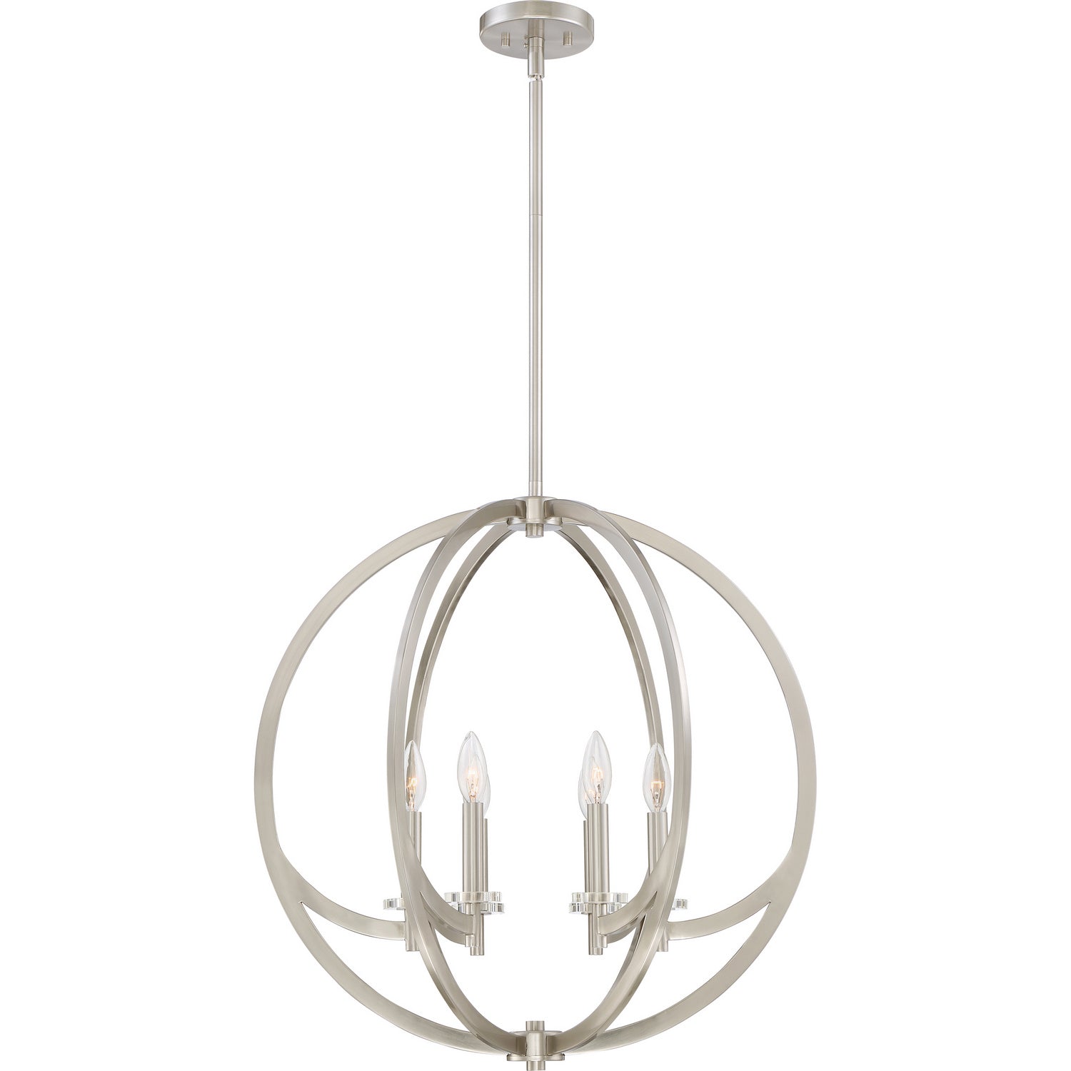 Quoizel - ON2824BN - Six Light Pendant - Orion - Brushed Nickel
