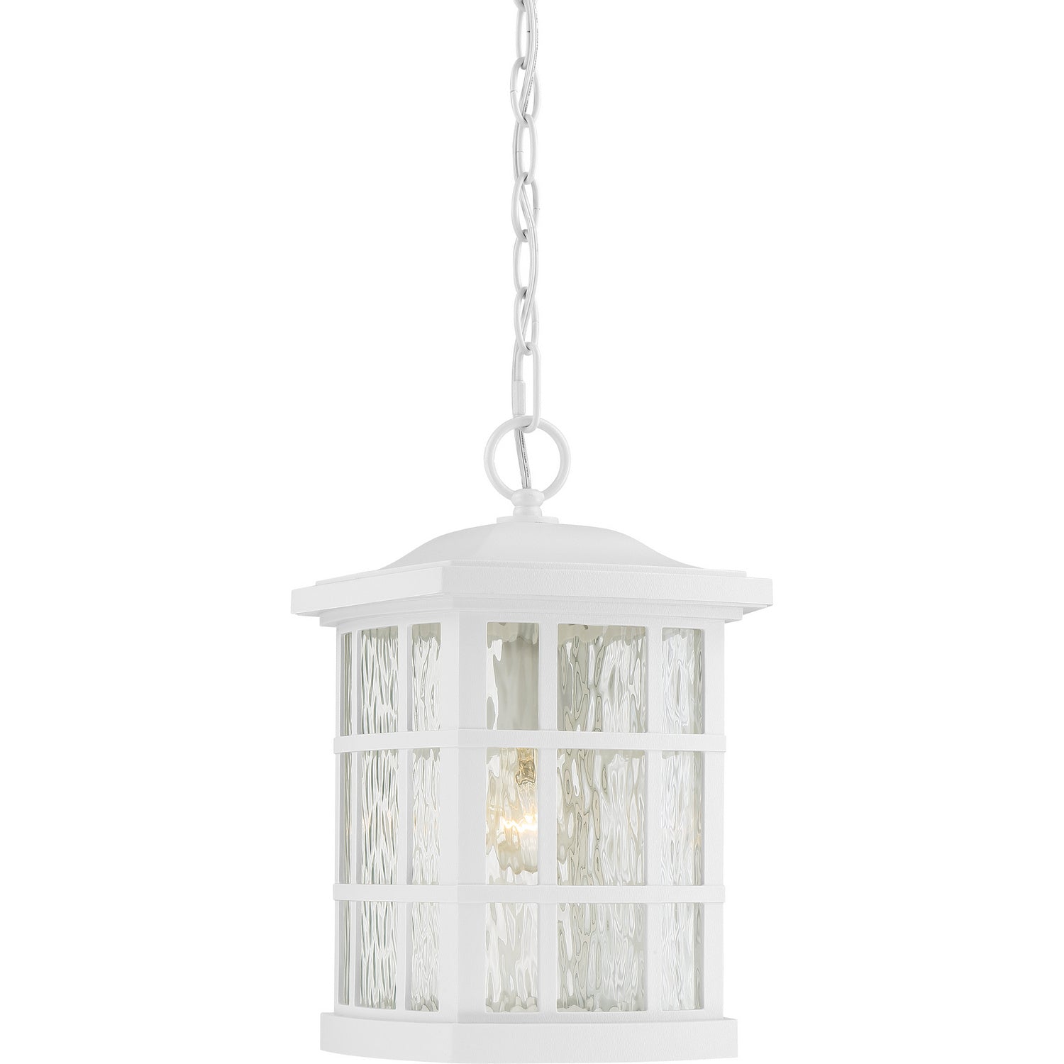 Quoizel - SNN1909W - One Light Outdoor Hanging Lantern - Stonington - Matte White