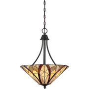 Quoizel - TFVY2819VA - Three Light Pendant - Victory - Valiant Bronze