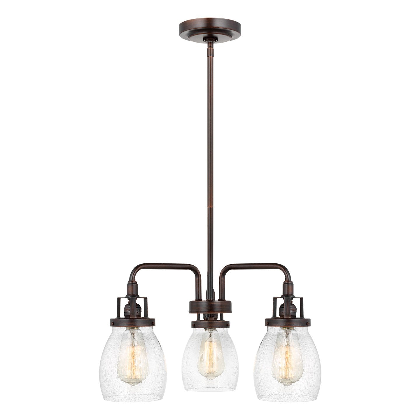Generation Lighting - 3114503-710 - Three Light Chandelier - Belton - Bronze