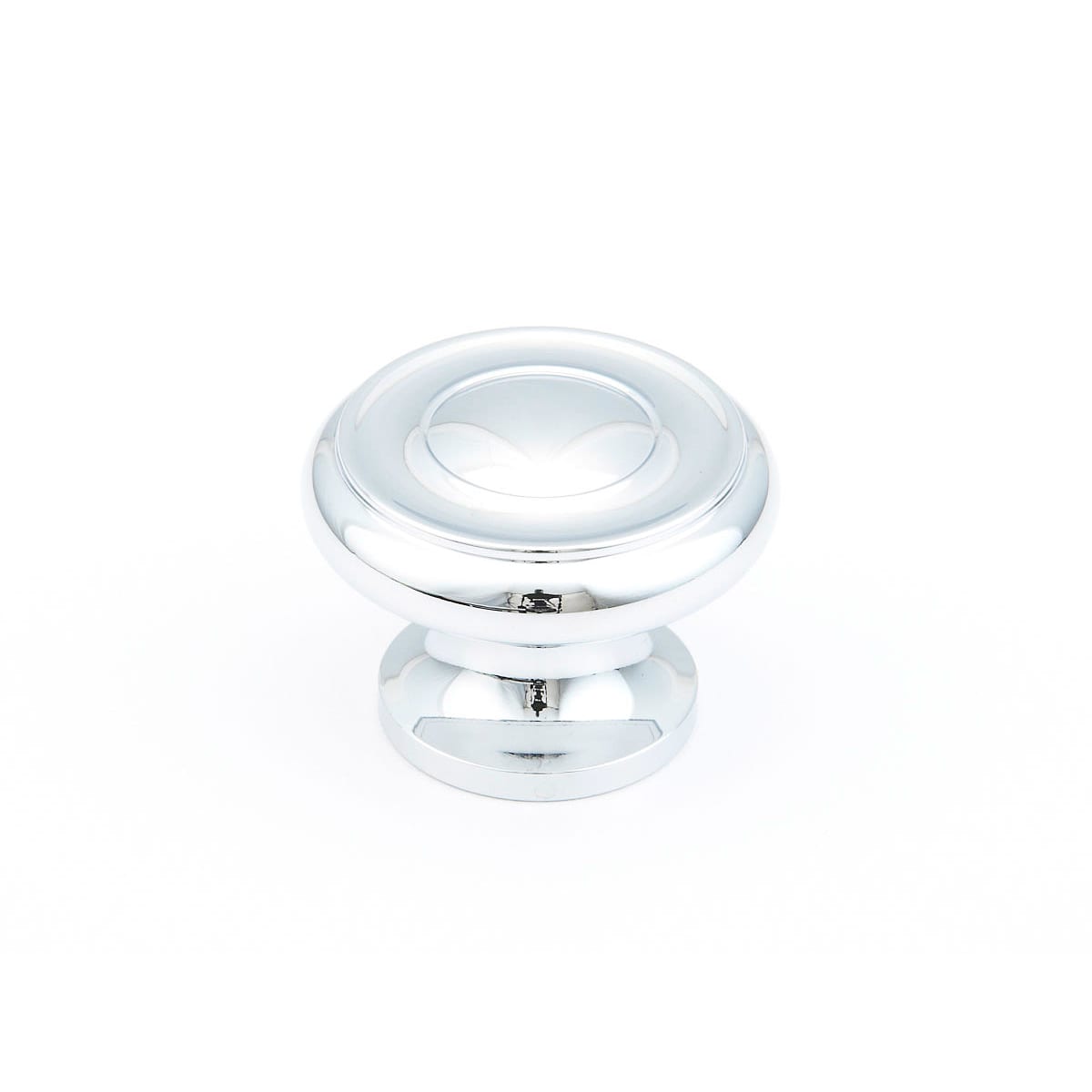 Traditional Designs 1-1/2" Round Mushroom Solid Brass Cabinet Knob - 2 Pack5 - 25 Pack