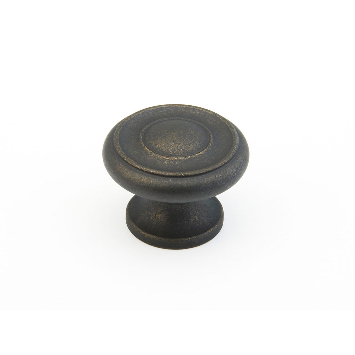 Traditional Designs 1-1/2" Round Mushroom Solid Brass Cabinet Knob - 10 PACK - 10 Pack