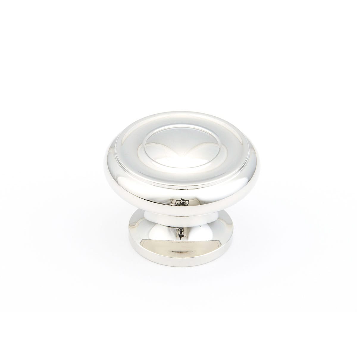Traditional Designs 1-1/2" Round Mushroom Solid Brass Cabinet Knob - 2 Pack5 - 25 Pack