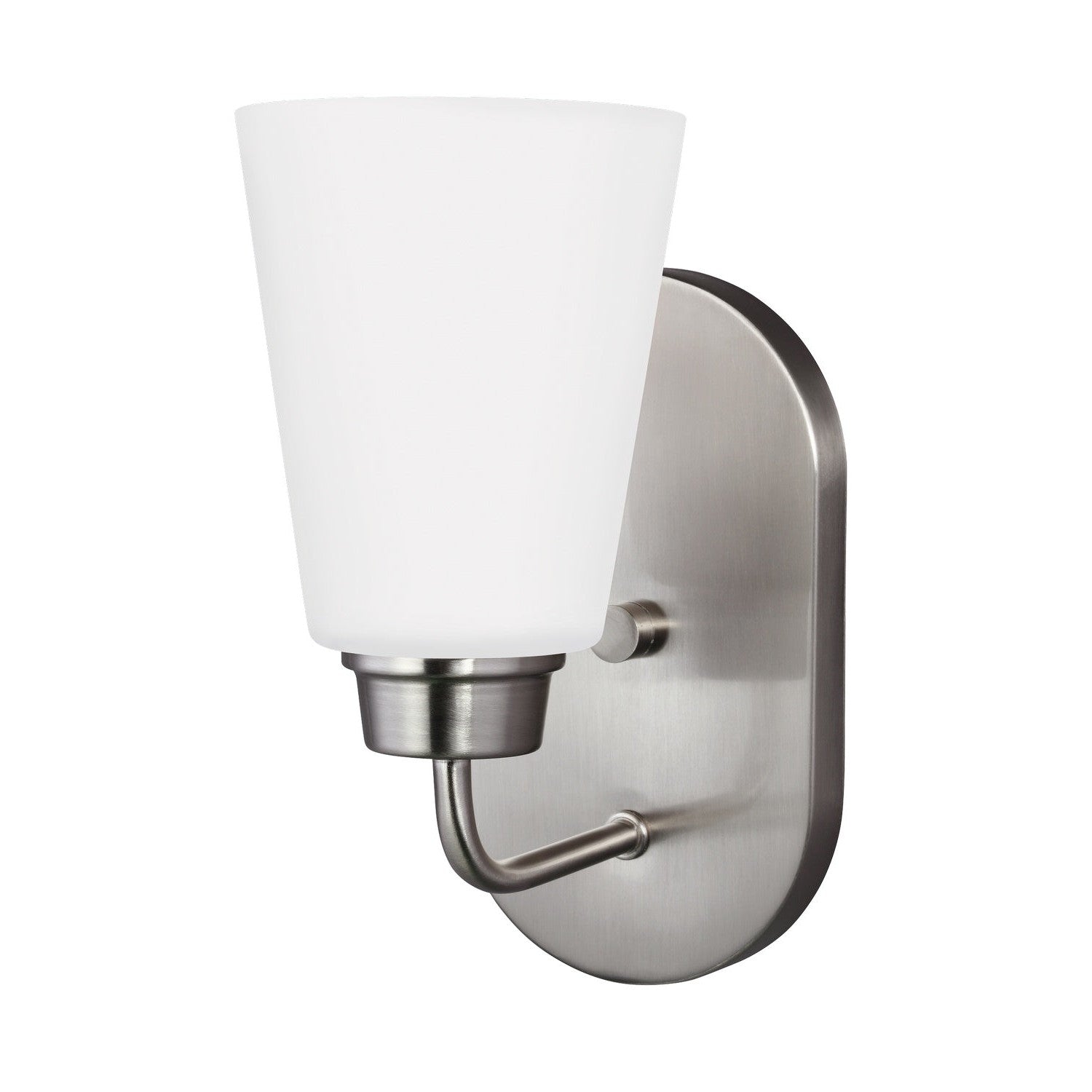 Generation Lighting - 4115201-962 - One Light Wall / Bath Sconce - Kerrville - Brushed Nickel