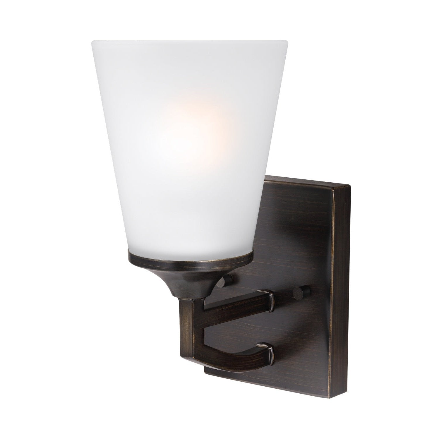 Generation Lighting - 4124501-710 - One Light Wall / Bath Sconce - Hanford - Bronze