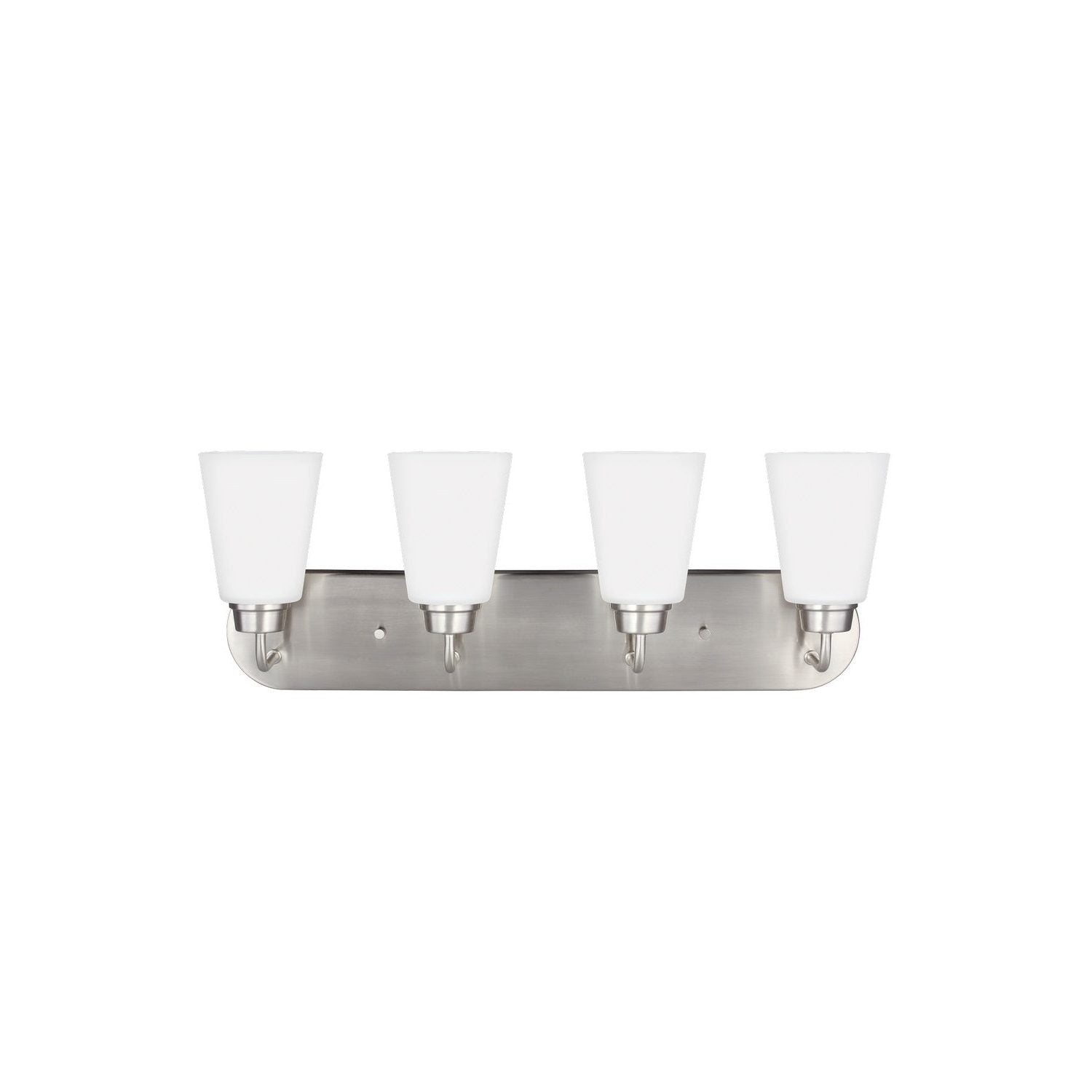 Generation Lighting - 4415204-962 - Four Light Wall / Bath - Kerrville - Brushed Nickel