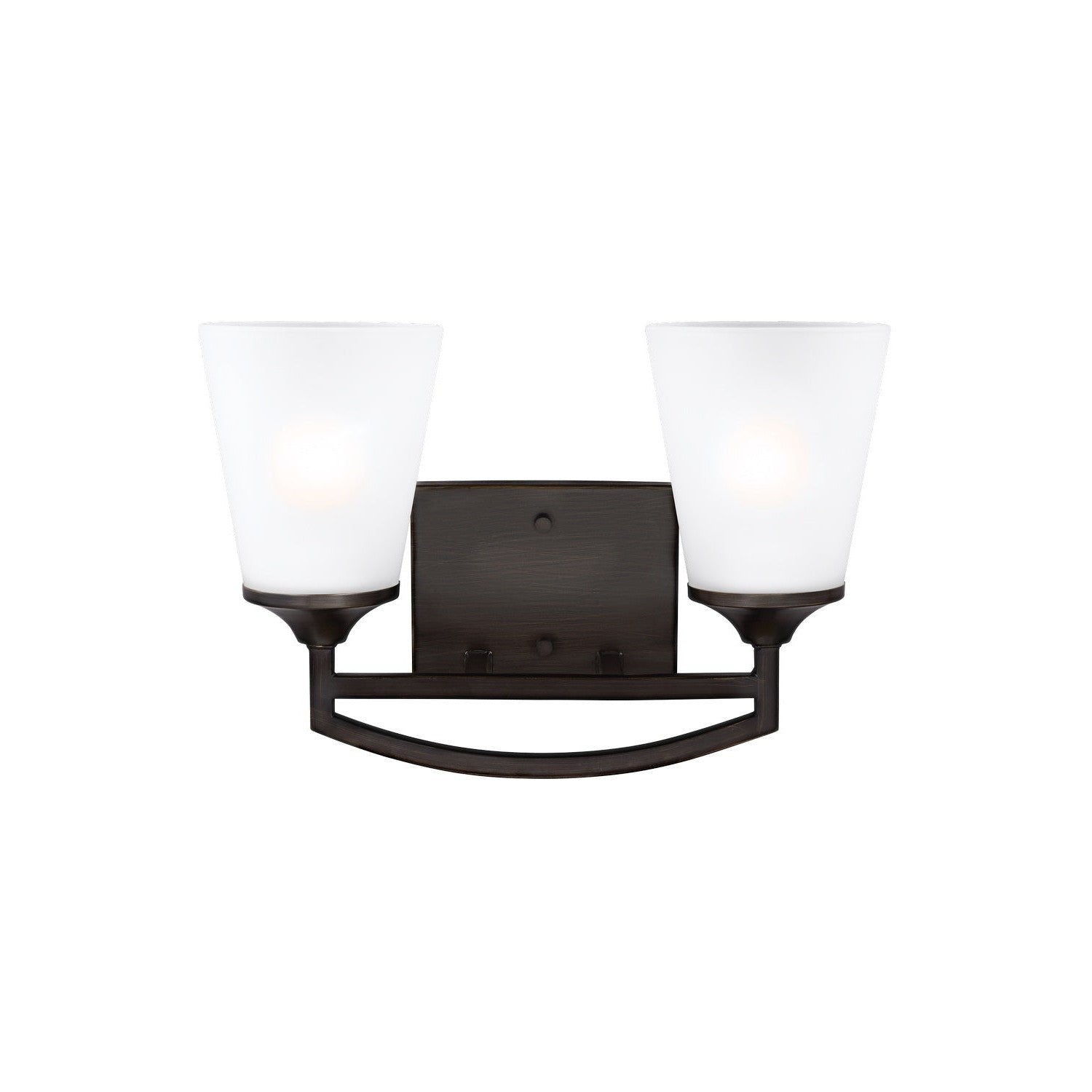 Generation Lighting - 4424502-710 - Two Light Wall / Bath - Hanford - Bronze