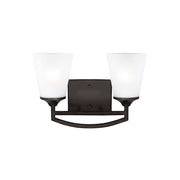 Generation Lighting - 4424502-710 - Two Light Wall / Bath - Hanford - Bronze