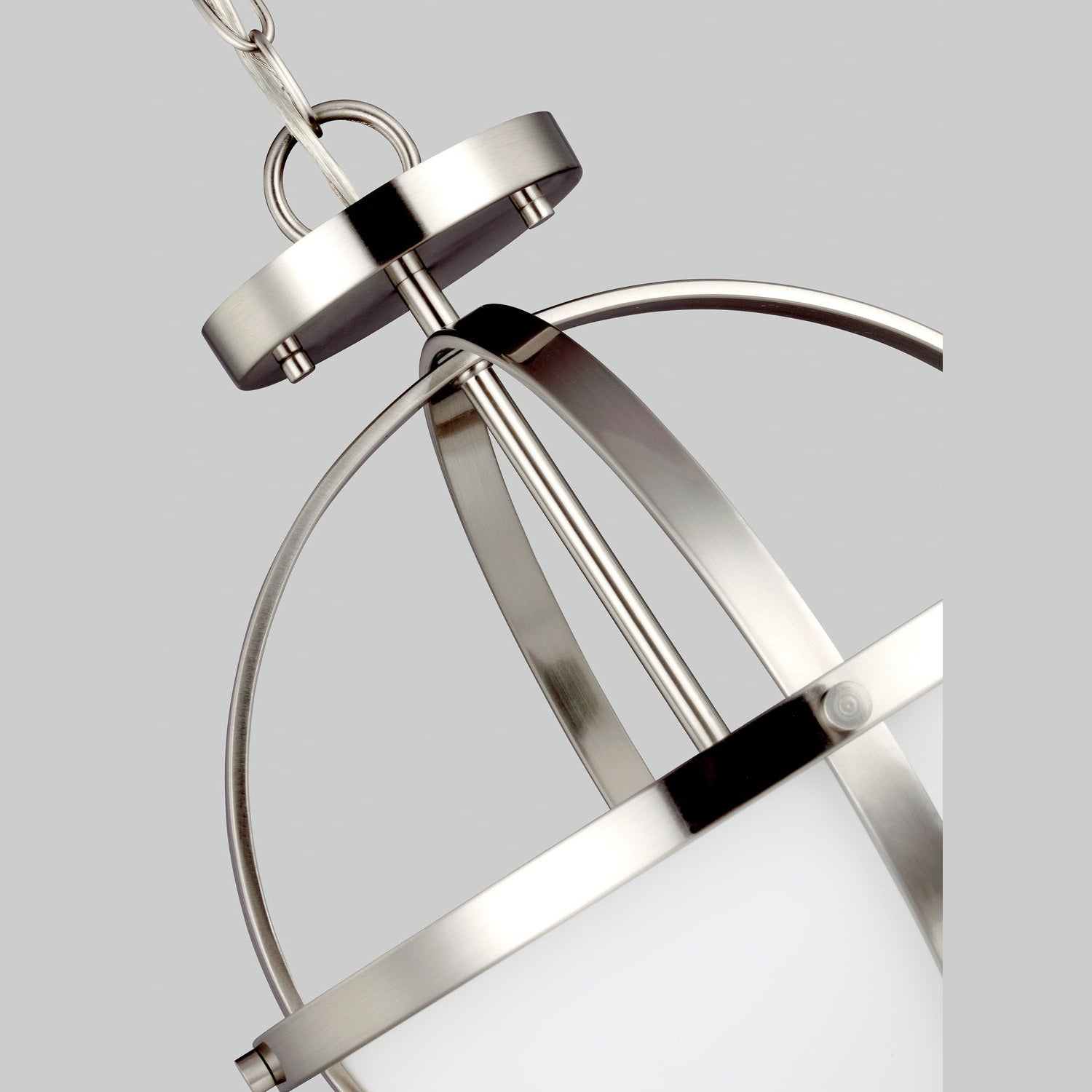 Generation Lighting - 7724602-962 - Two Light Semi-Flush Convertible Pendant - Alturas - Brushed Nickel