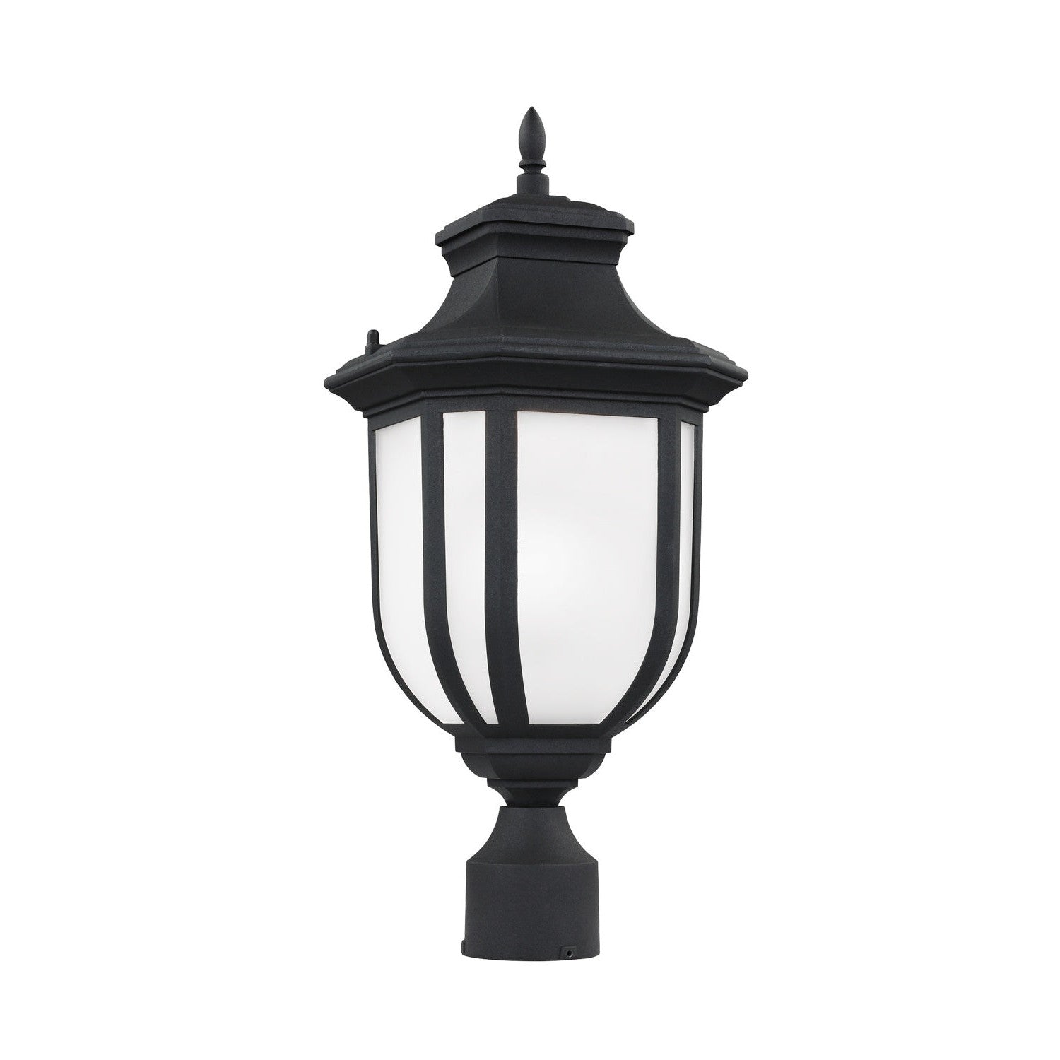 Generation Lighting - 8236301-12 - One Light Outdoor Post Lantern - Childress - Black